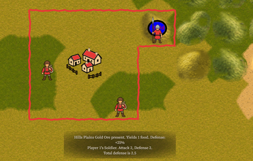 Realm Lord gameplay screenshot — strategy